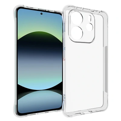 Afbeelding van Xiaomi Redmi Note 14 (4G) Hoesje Siliconen en TPU (zacht) imoshion Backcover/Softcase Transparant Telefoonhoesje
