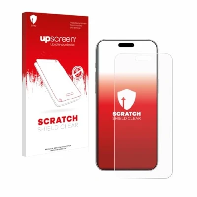 Afbeelding van upscreen Screenprotector voor Apple iPhone 16 Plus Folie Beschermfolie transparant