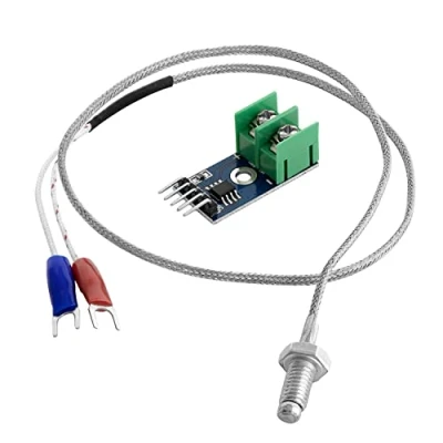 Afbeelding van AZDelivery MAX6675 Temperatuursensor met K type Sonde en Jumper Draad compatibel Arduino Raspberry Pi Inclusief E Book! 1