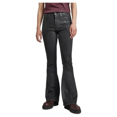 Afbeelding van G Star Raw 3301 Flare Jeans voor dames, grijs (Magma Cobler B479 D360), 29W/32L