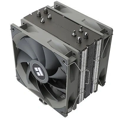 Afbeelding van Thermalright Assassin Spirit 120 V2 PLUS CPU luchtkoeler, 4 heatpipes, Double PWM Quiet Fan koeler, computerkoellichaam, voor AMD AM4 AM5/Intel 1700/1150/1151/1200 (AS120 Plus)
