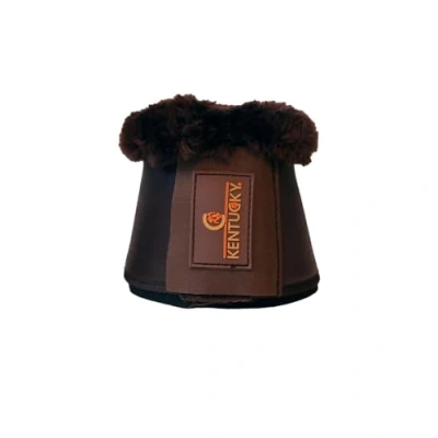Afbeelding van Kentucky Horsewear Springschoenen Bruin Sheepskin Leer Maat M