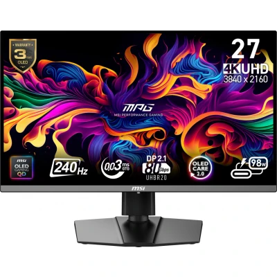 Afbeelding van MSI 27 L MPG 272URX QD OLED 240Hz