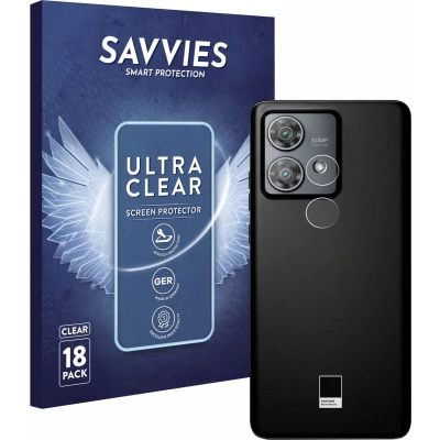 Afbeelding van Savvies Screenprotector voor Motorola Edge 40 Neo (ALLEEN Camera Lens) Folie Beschermfolie transparant (18 Stuks)