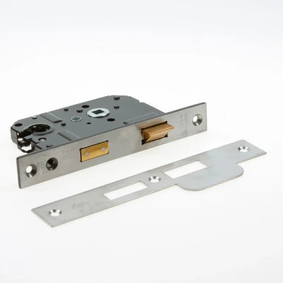 Afbeelding van Nemef Veiligheidsdeurslot 4119/17 pc55 DIN linkssluitend (holl/rs) SKG2