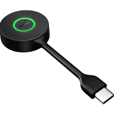 Afbeelding van Jabra Link 400 USB C DECT adapter draagbare en duurzame dongle met tot 150 m veilig draadloos bereik voor geselecteerde Engage draadloze headsets MS Teams variant zwart