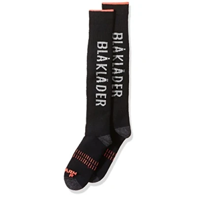 Afbeelding van Blaklader XWARM sokken 2193 1096 Zwart/Neonrood