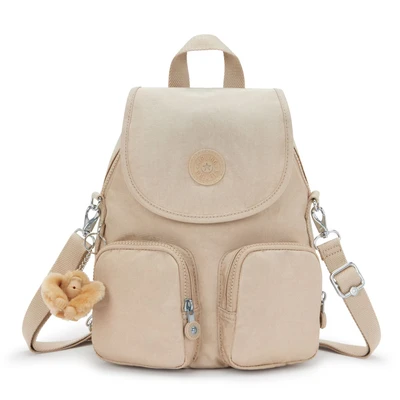 Afbeelding van Kipling Firefly Up Dames Rugzak Sparkled Beige