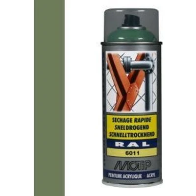 Afbeelding van motip industrial ral 6011 reseda groen 400 ml 07124