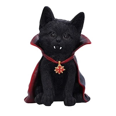 Afbeelding van Nemesis Now Count Catula 15.5cm, Kunsthars, Zwart
