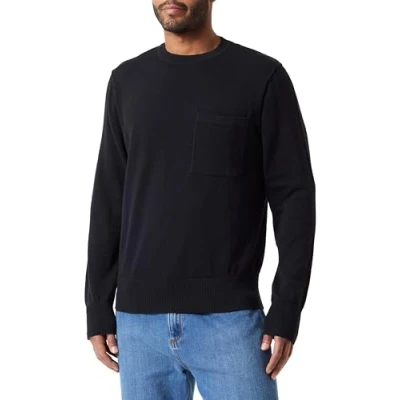 Afbeelding van JACK &amp; JONES JCONEAL Knit Crew Neck, zwart, XL