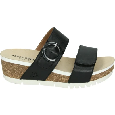 Afbeelding van Josef Seibel QUINN 14 Dames slippers Kleur: Zwart Maat: 40