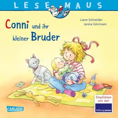 Afbeelding van LESEMAUS 23: Conni und ihr kleiner Bruder: Liebenswertes Bilderbuch über Geschwisterchen für Kinder ab 3