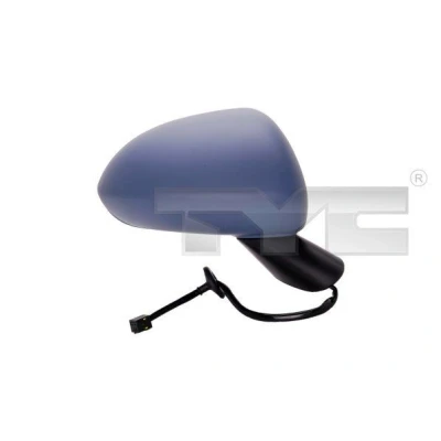 Afbeelding van Buitenspiegel Tyc 325 0094 Links Met grondlaag voor elek. spiegelverstelling, Bol vormig, Te verwarmen OPEL: Corsa D Hatchback, E Hatchback