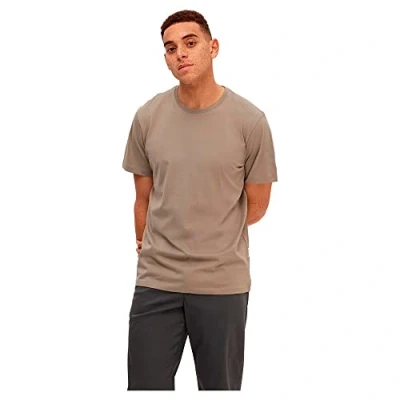 Afbeelding van Selected Homme Slhaspen Oneck Tshirt basic, Heren, Maat: Small, Vetiver