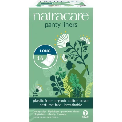 Afbeelding van Natracare Panty Liners Long Inlegkruisjes 16ST