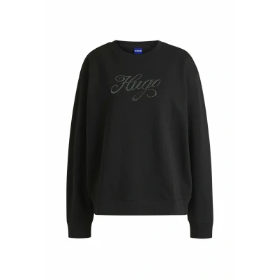 Afbeelding van HUGO CREW Sweater, Dames, Maat: Small, Black one