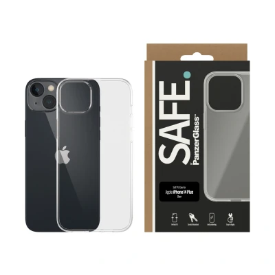 Afbeelding van PanzerGlass SAFE. by ® TPU Case Apple iPhone 14 Plus Transparent