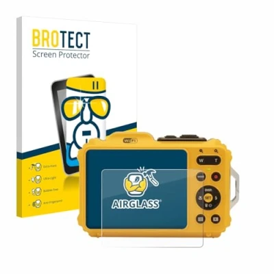 Afbeelding van BROTECT Glas Screen Protector voor Kodak Pixpro WPZ2 Schermbeschermer [9H Hardheid, Beschermglas Folie niet Gehard Glas]