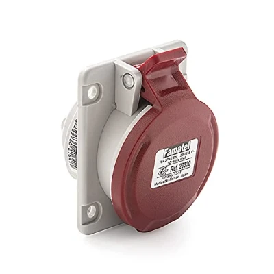 Afbeelding van famatel 23333 basis inbouw 3P 32 A 380 V N T IP44