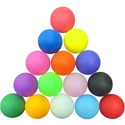 Afbeelding van 30 Dubbele Tafeltennisballen in Kleuren 40mm, Tafeltennis fun Ballen, Training Ping Pong voor Spelletjes, Geschenken, Kattenspeelgoed, Duurzame Gekleurde