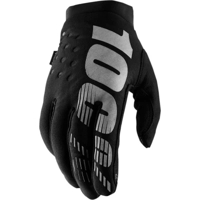 Afbeelding van 100% Brisker Dames Fiets Handschoenen, zwart, afmeting L voor vrouw