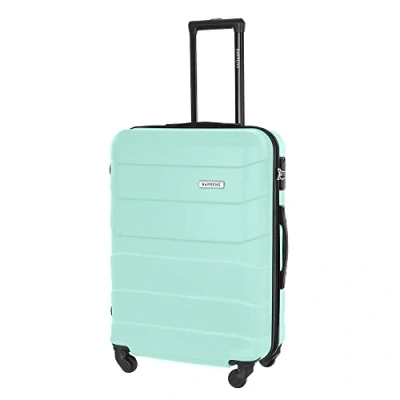 Afbeelding van BARRENS koffer, ABS materiaal, chiffrierslot, flexibele handgreep, 360 graden wielen, munt, mittel L, koffer