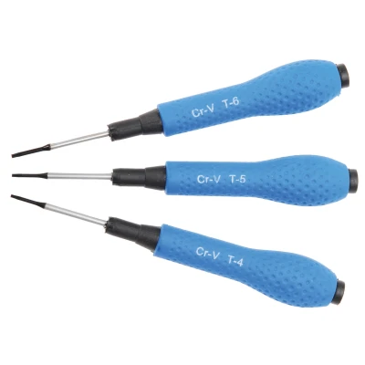 Afbeelding van BGS Micro schroevendraaierset torx T4 T6 3 delig
