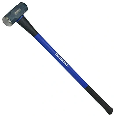 Afbeelding van Faithfull FAIFG7 3,2 kg glasvezel slee hamer 3,18 (7 lb) antislip handvat, blauw/zwart