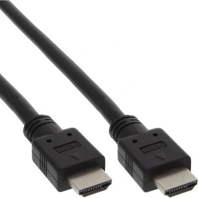 Afbeelding van InLine® HDMI kabel, High Speed HDMI® M/M, zwart, 5m