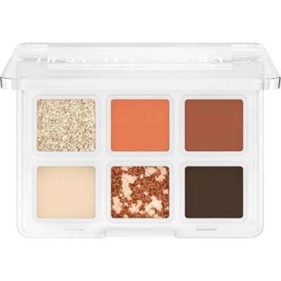 Afbeelding van Catrice Tiny Treasures Oogschaduwpalet, glimmend, glitterig, metallic, mat (4.2g)