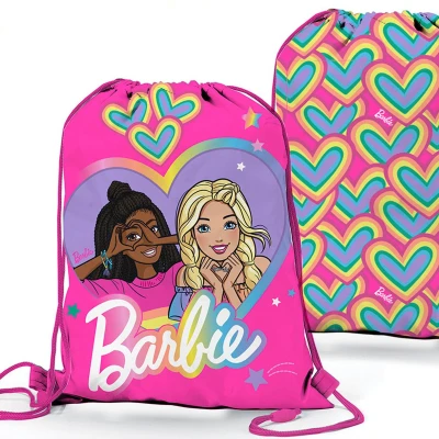 Afbeelding van Barbie Gymbag, Hearts Zwemtas 37 x 30 cm Polyester
