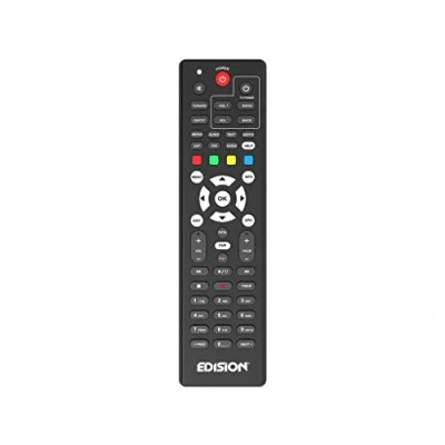 Afbeelding van EDISION Universele afstandsbediening EDI RCU 3 Learn OS, origineel, programmeerbaar, 2 in 1 tv en ontvanger, klein, Nino Pro, OS Mini 4K, MIO+ 4K