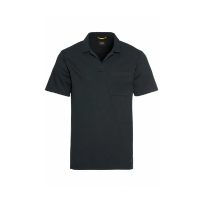 Afbeelding van camel active 1/2 ARM Poloshirt, Heren, Maat: XL, Dark navy