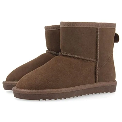Afbeelding van Gioseppo Coffs Snowboots voor kinderen, Maat: 35, Beige Leer