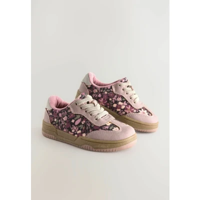 Afbeelding van Next Sneakers lichtgroen / lila oudroze zwart