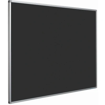 Afbeelding van Prikbord Softline profiel 16mm bulletin Zwart
