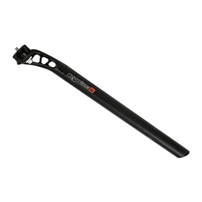 Afbeelding van Ergotec Patent Hook Evolution Zadelpen Zwart 400 mm / 27.2