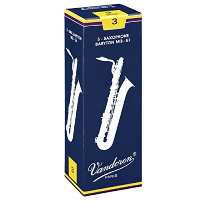 Afbeelding van Vandoren Classic Baritonsaxofoon 3 doos met 5 rieten Riet voor bariton saxofoon