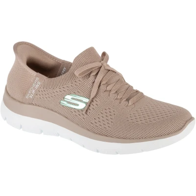 Afbeelding van Skechers Slip Ins: Summits New Daily, Vrouwen, Beige, Sneakers, maat: 36,5