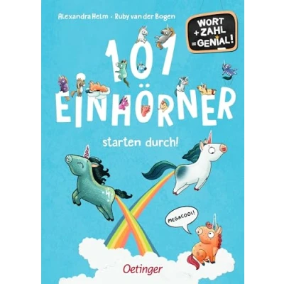 Afbeelding van 101 Einhörner starten durch!: Wort + Zahl = genial! Level 1