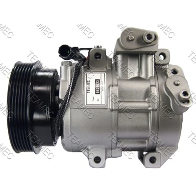 Afbeelding van Compressor, airconditioning TEAMEC 8629623, gerenoveerd