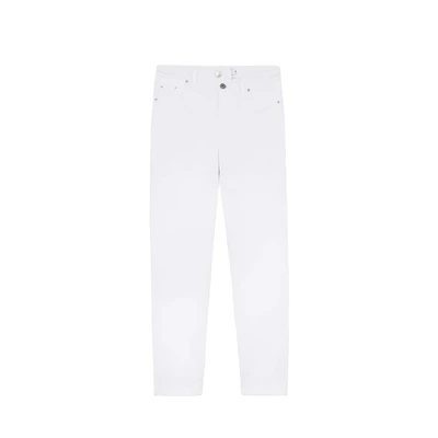 Afbeelding van Scalpers Buttons Relaxed fit jeans, Dames, Maat: 36, White