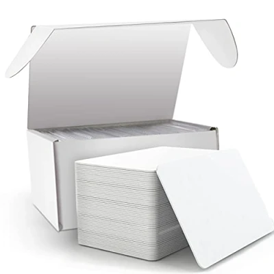 Afbeelding van 100 stuks NFC tags NTAG215 kaarten, programmeerbare 215 tag beschrijfbare iOS kaart CR80, 504 bytes geheugen, compatibel met Android en alle compatibele apparaten