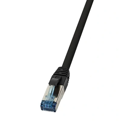 Afbeelding van PUR (polyurethaan) CAT 6A patchkabel 10G, S/FTP afscherming, UV en hydrolyse bestendig, 7,5m