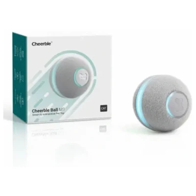 Afbeelding van Cheerble Ball M1 voor katten grijs C0419