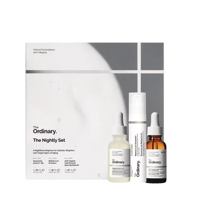 Afbeelding van THE Ordinary Nightly SET Huidverzorgingsset, Maat: One Size,