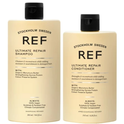 Afbeelding van REF Ultimate Repair Set 245+285ml Shampoo &amp; Conditioner