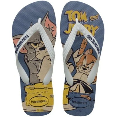 Afbeelding van Havaianas Top Warner Classics, comfortabele flip flops, duurzaam en licht, zool met Bros figuren, antislipzool, volwassenen uniseks, Asf Pink, 41/42 EU