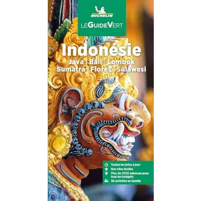 Afbeelding van INDONESIE GUIDE VERT: Java, Bali, Lombok, Sumatra, Flores, Sulawesi